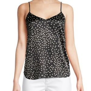 Stella McCartney Melanie Dot Print Stretch Silk Camisole (Size Medium) NWT